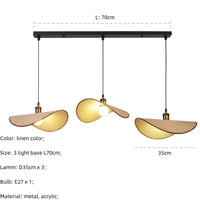 Suspension LED Minimaliste Nordique Wabi Sabi