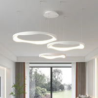 Lustre LED design nordique rond