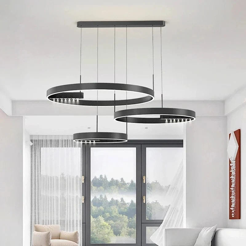 Lustre Moderne à LED pour Éclairage Intérieur