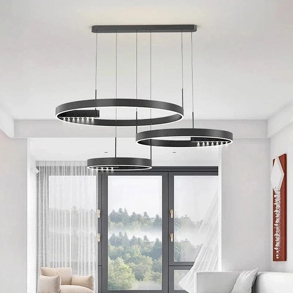 Lustre Moderne à LED pour Éclairage Intérieur