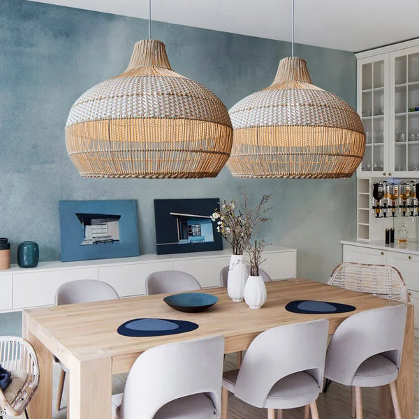 Suspension japonaise en rotin pour une déco créative chez vous