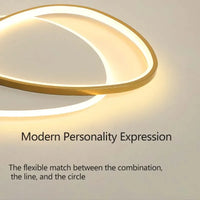 Lustre Intérieur Moderne à LED pour Décoration Maison