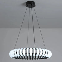 Lampe Pendante Design Moderne LED Ronde Nordique Atmosphère Décorative