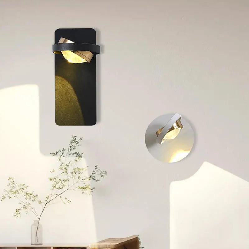 Applique Murale LED Rotation 330° en Aluminium