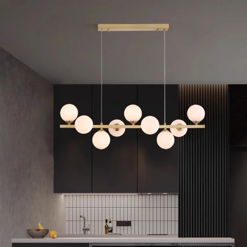 Lustre LED Suspendu au Design Moderne - Illumine Votre Espace