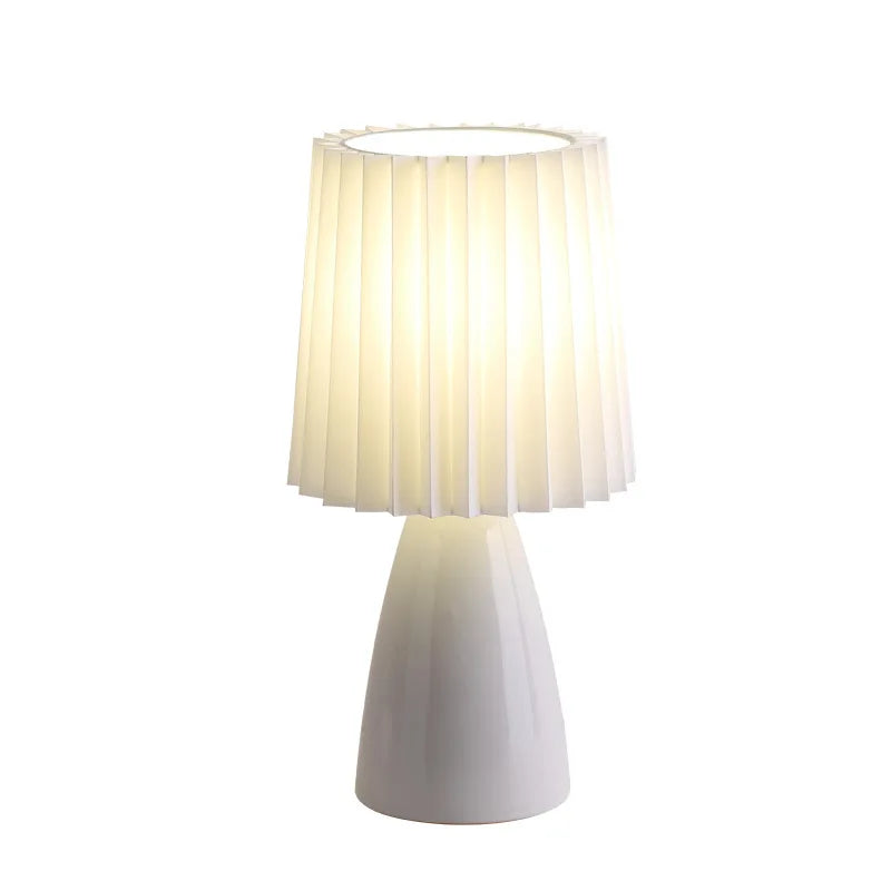 Lampe de bureau rétro rouge chaleureuse