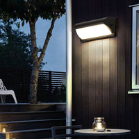 Applique murale LED extérieur - Hallen Black Metal