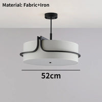 Lustre en fer de Style chinois moderne – Personnalité créative