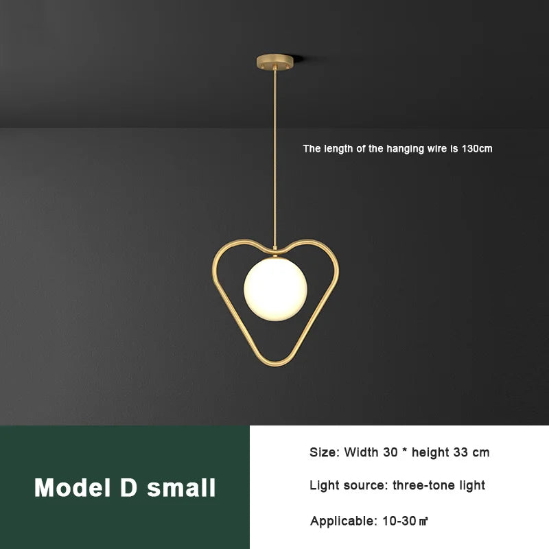 Suspension nordique moderne et minimaliste