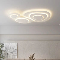 Plafonnier LED minimaliste au design contemporain