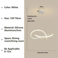 Lustre LED Design Moderne Doré - Luxe et Élégance