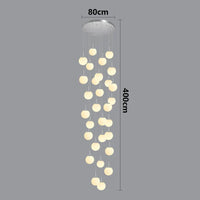 Suspension luminaire nordique pour éclairer l'intérieur de votre escalier.