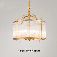 Lustre Moderne en Cuivre avec Tubes de Verre - 2 Modèles Exclusifs