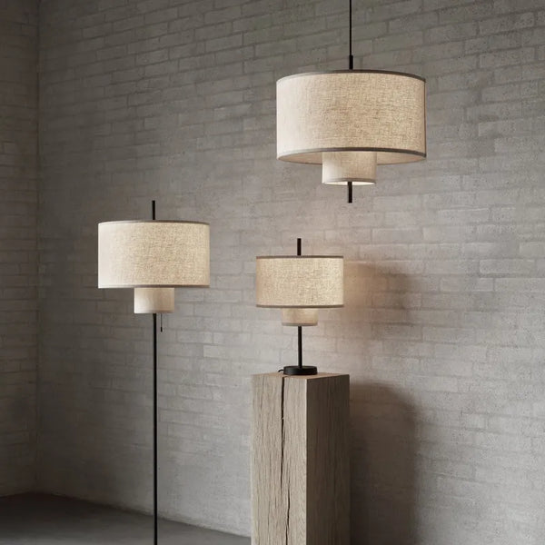 Lampadaire japonais rétro minimaliste