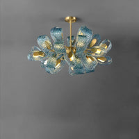 Lampes suspendues design en verre bleu pour couloir, Bar et chambre - Suspension Luminaire Moderne