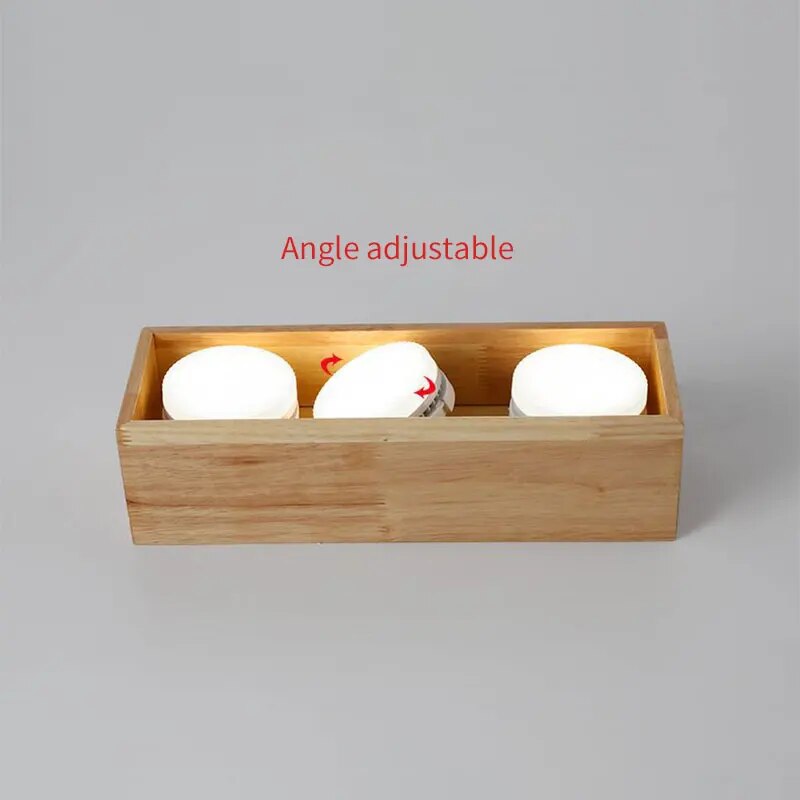 Plafonnier japonais en bois brut et minimaliste