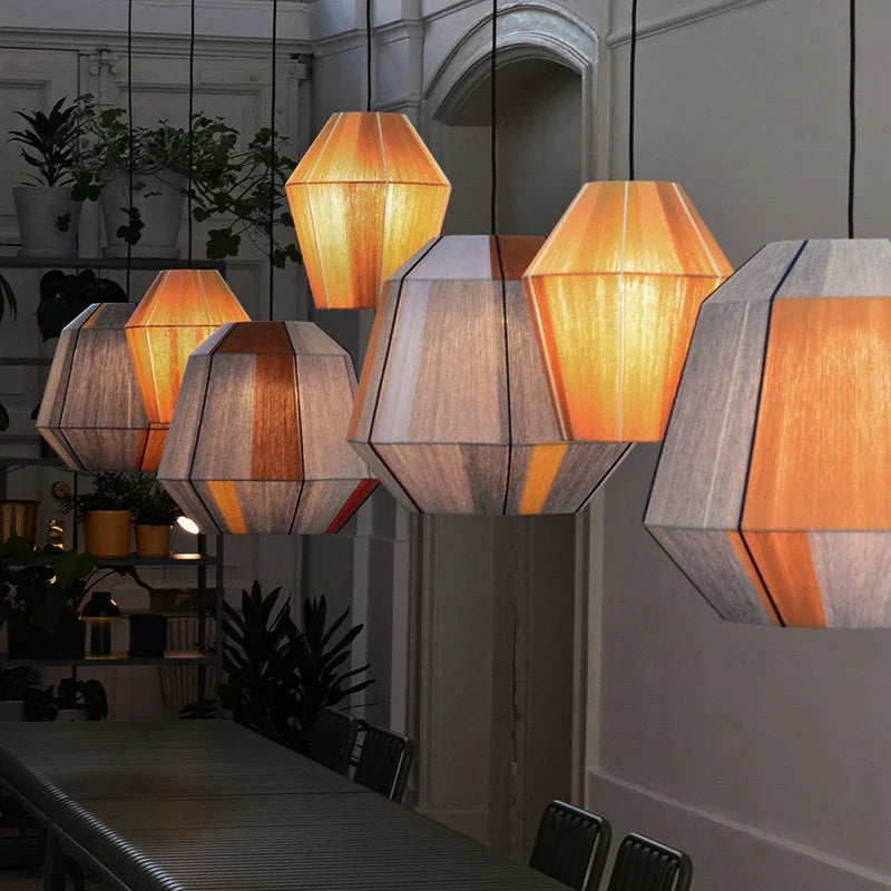 Suspension LOFT Japonais en Bambou Design