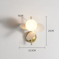 Applique Murale Nordique Macaron en Fer Décoratif LED pour Enfant - Collection Enchanted Glow