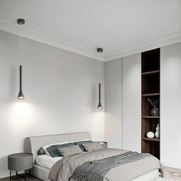 Suspension LED Art Créatif - Long Tube Lumineux
