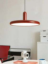 Lustre OVNI Vert Clair Vintage