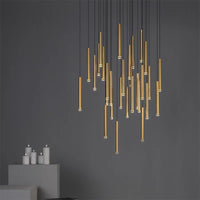 Lustre LED Suspendu Moderne pour Villa Loft Hôtel