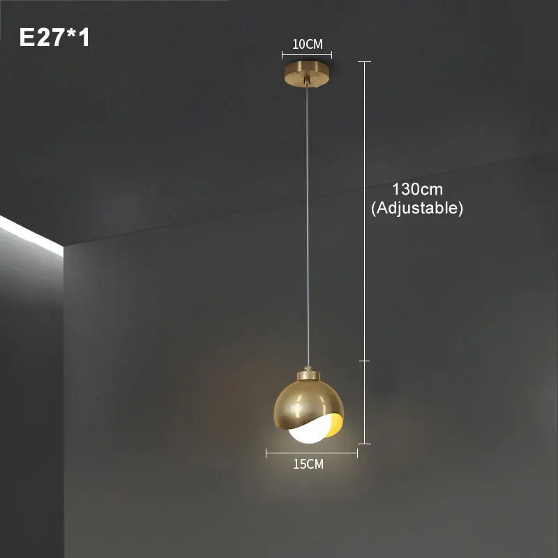 Lustre LED en cristal de luxe nordique - Éclat Brillant