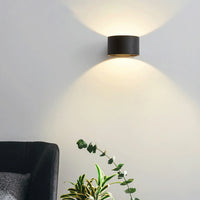 Applique murale LED ronde et étanche