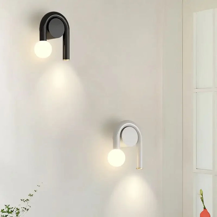 Applique Murale Nordique Sans Scintillement - Protection des Yeux