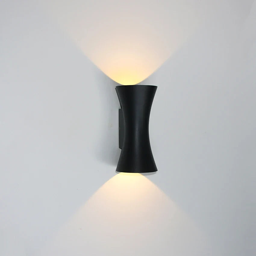 Appliques murales d'extérieur étanches à LED pour une ambiance lumineuse moderne