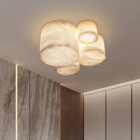 Plafonnier LED en Marbre Espagnol Prestigieux
