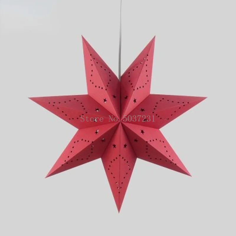 Lustre Étoile Créative à Cinq Branches LED Décoratif Suspendu