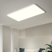 Plafonnier LED Ultra-mince Rectangulaire Minimaliste Scandinave Moderne en Acrylique