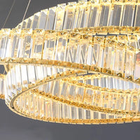 Lustre en cristal de luxe pour décoration intérieure modernisque