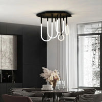 Lustre NordiLight : Combinaison Minimaliste Moderne LED Dimmable