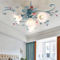Plafonnier Fleur Chaud et Romantique pour Chambre de Princesse