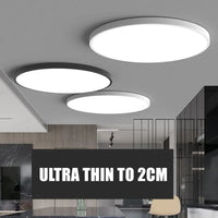Plafonnier LED Bois Moderne