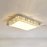 Plafonnier LED de Luxe en Cristal Rond Moderne - Collection Éclat Brillant