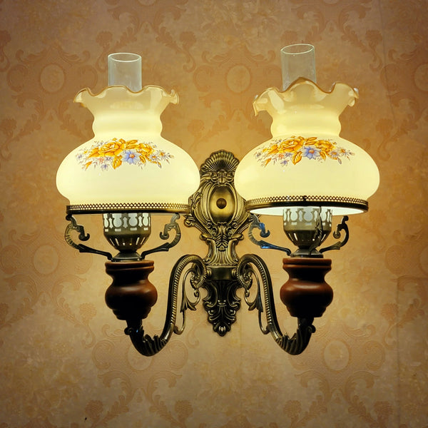 Applique murale LED à deux têtes - Élégance pour votre intérieur