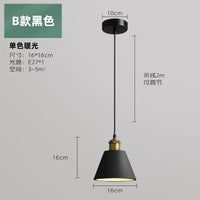 Suspension LED Industrielle chic