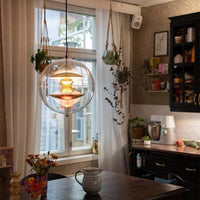 Suspension Globe: Design nordique en verre