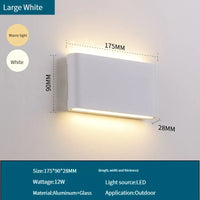 Applique Murale Étanche LED pour Extérieur et Intérieur - Lumières Brillantes