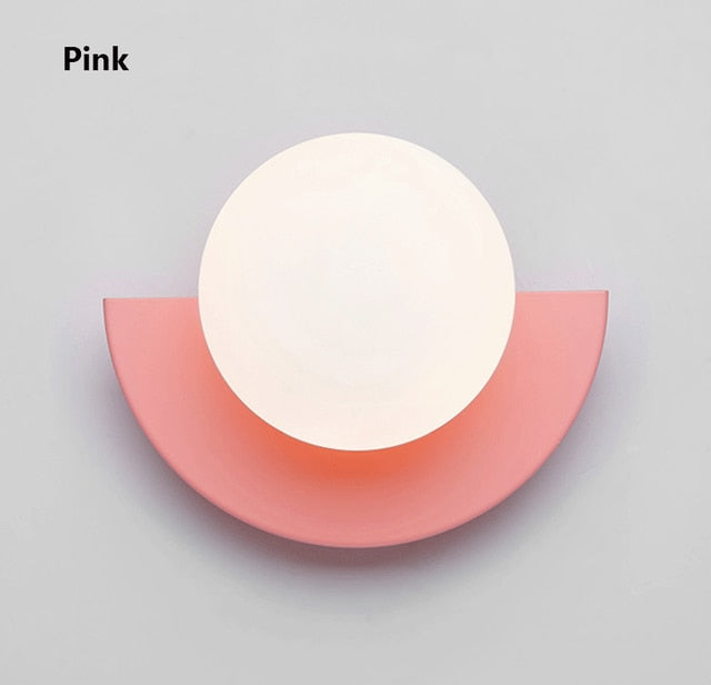 Applique murale LED Macaron Nordic