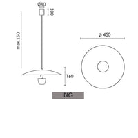 Suspension LED Nordic Fuji