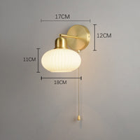 Applique murale LED Japan Blanc