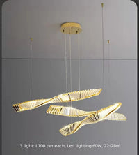 Applique murale en cristal torsadé Élégance Brillante