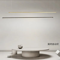 Lustre Nordique Minimaliste LED pour Restaurant et Bureau - Éclat Scandinave