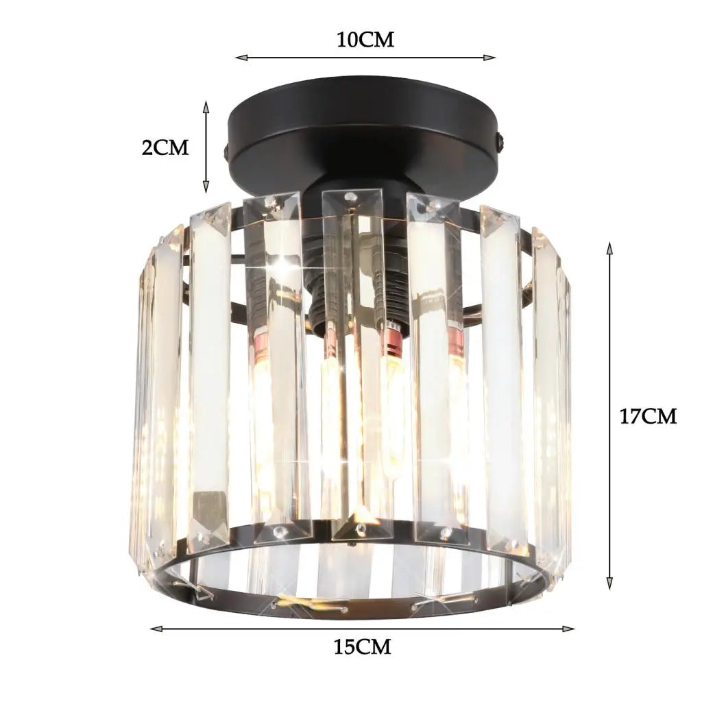 Plafonnier LED Crystal Touch