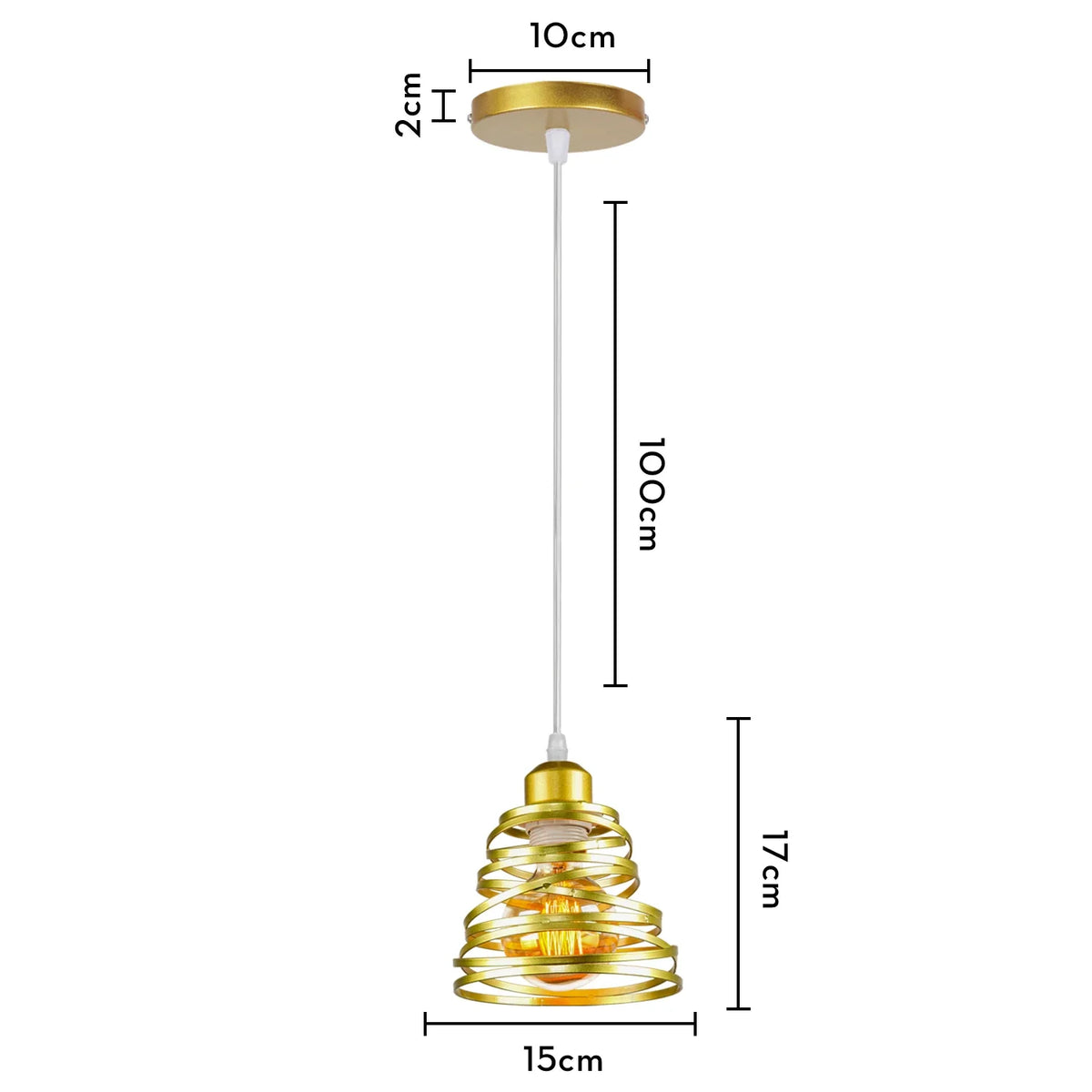 Suspension Vintage en Fer Forgé pour un Intérieur Moderne