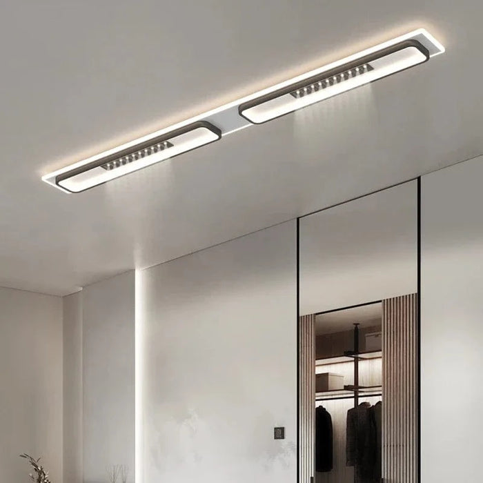 Plafonnier LED Moderne : Gradation et Projecteurs d'Éclairage Intérieur