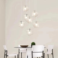 Lustre Moderne LED pour Éclairage Intérieur Suspendu